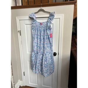 Simply southern smocked‎ maxi dress xxl new